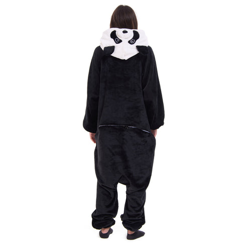 Snuggs Blanket Animal Onesie Panda
